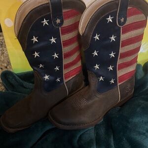 Roper Kids Boots with Stars and Stripes